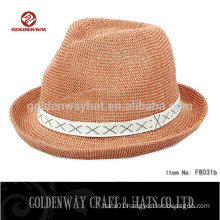 expensive cotton yarn hat wholesale fedora hat